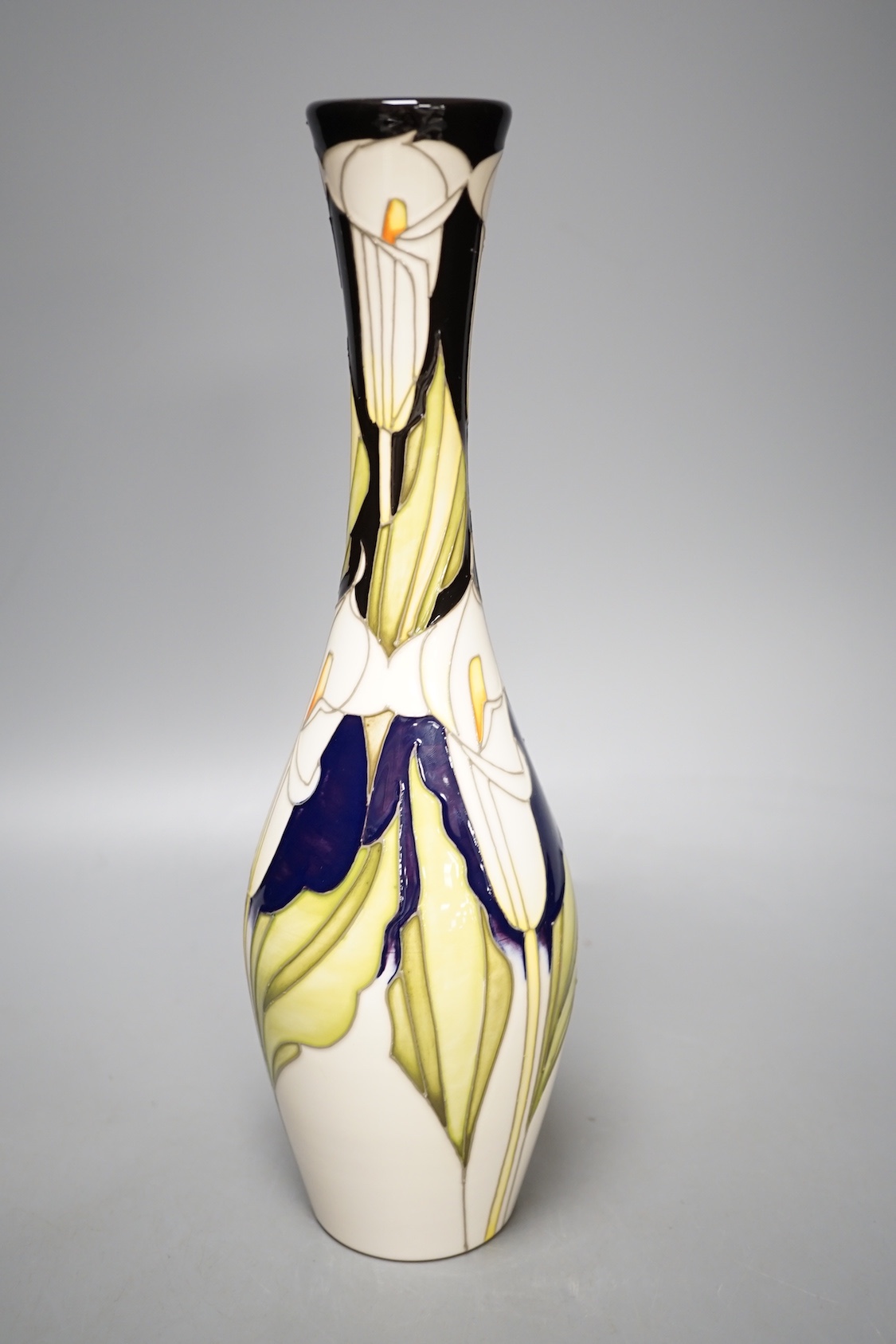 A Moorcroft 'Hera's Beauty' vase, 2018, 31cms high.